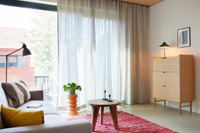 De ole School Ferienapartments Hohwacht BoHo14 - modernes Maisonette-Apartment mit Dachterrasse, Hohwacht